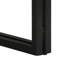 Produktbild för Soffbord 80x80x35 cm massivt grovt trä mango