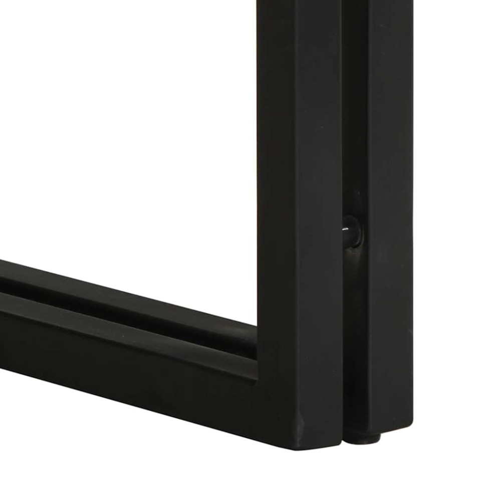 Produktbild för Soffbord 80x80x35 cm massivt trä akacia