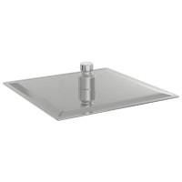 Produktbild för Regnduschhuvud rostfritt stål 304 20x20 cm fyrkant