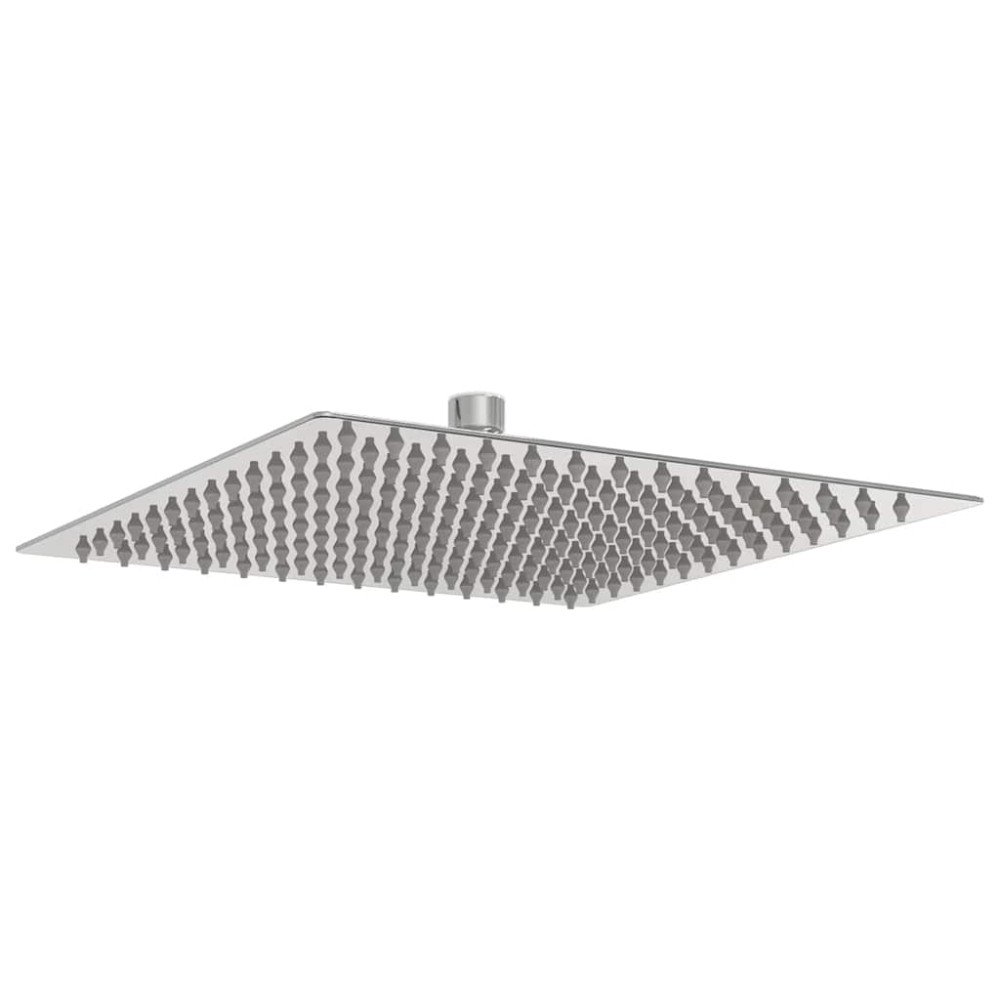 Produktbild för Regnduschhuvud rostfritt stål 304 25x25 cm fyrkant