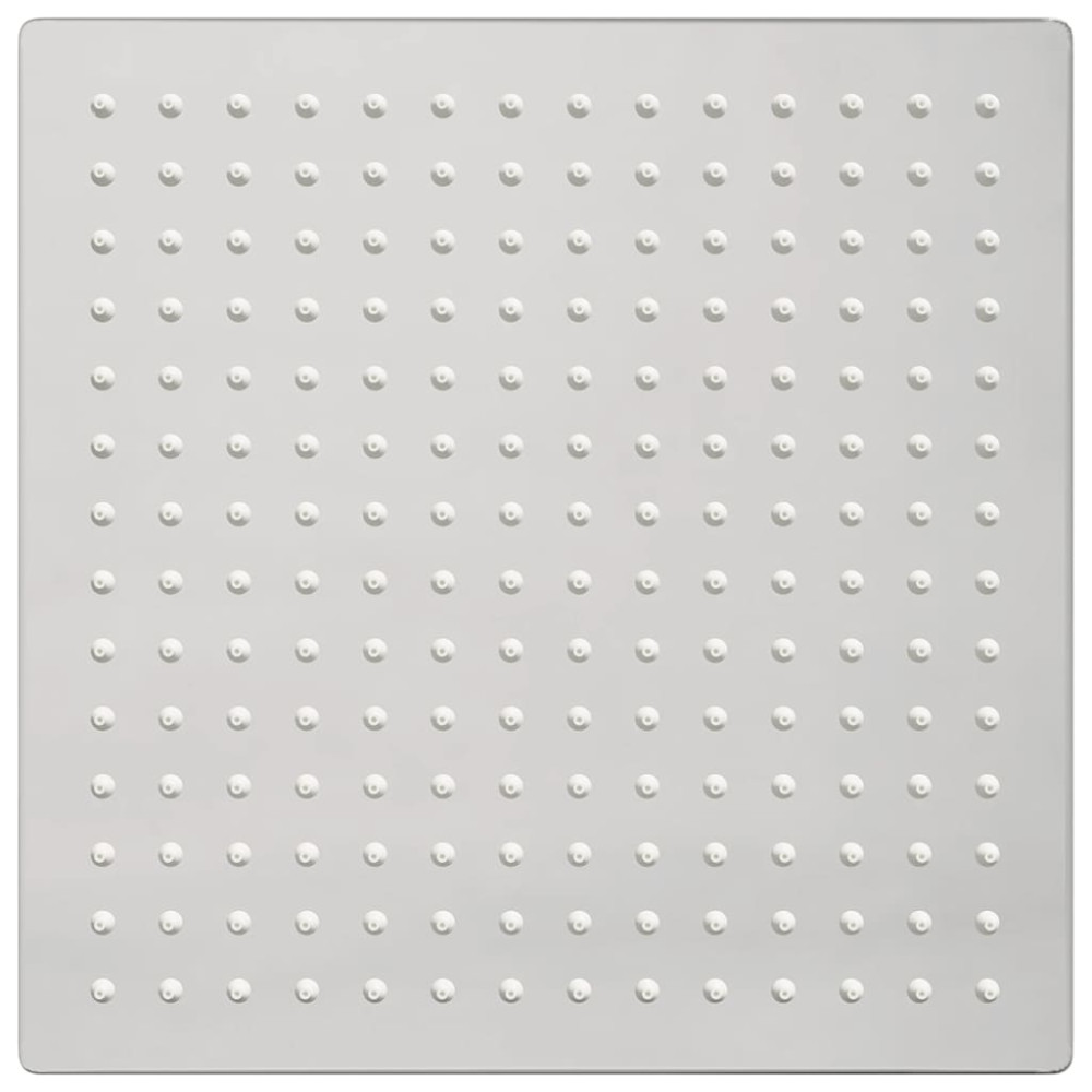 Produktbild för Regnduschhuvud rostfritt stål 304 25x25 cm fyrkant