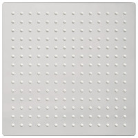 Produktbild för Regnduschhuvud rostfritt stål 304 25x25 cm fyrkant
