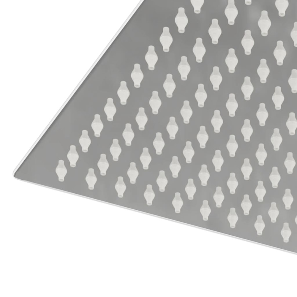 Produktbild för Regnduschhuvud rostfritt stål 304 25x25 cm fyrkant