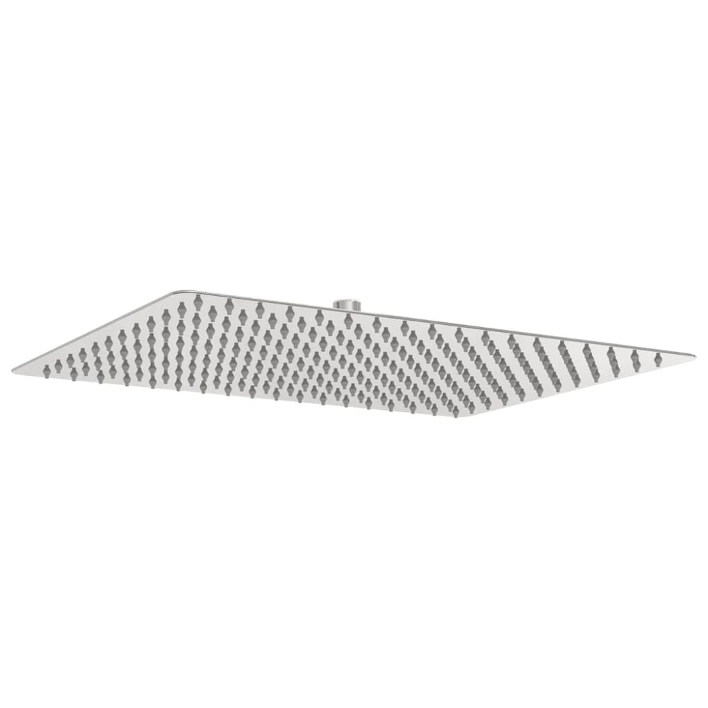 Produktbild för Regnduschhuvud rostfritt stål 304 40x30 cm rektangulär