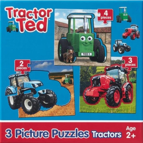 TRACTORLAND LTD Tractor Ted 3 Picture Puzzles Tractors