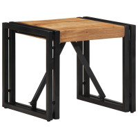 Produktbild för Soffbord 40x40x35 cm massivt trä akacia