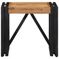 Produktbild för Soffbord 40x40x35 cm massivt trä akacia
