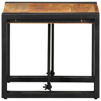 Produktbild för Soffbord 40x40x35 cm massivt trä akacia