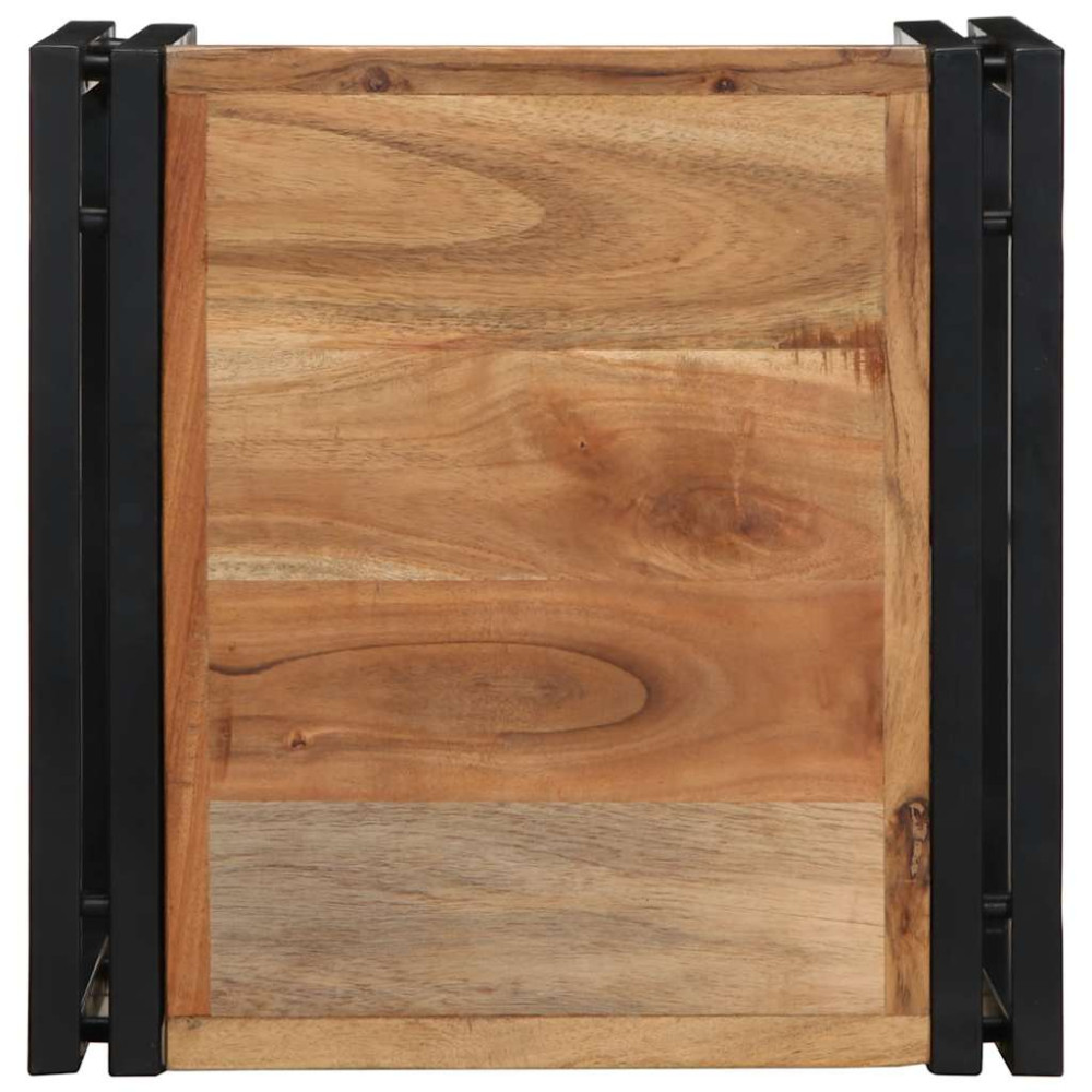 Produktbild för Soffbord 40x40x35 cm massivt trä akacia