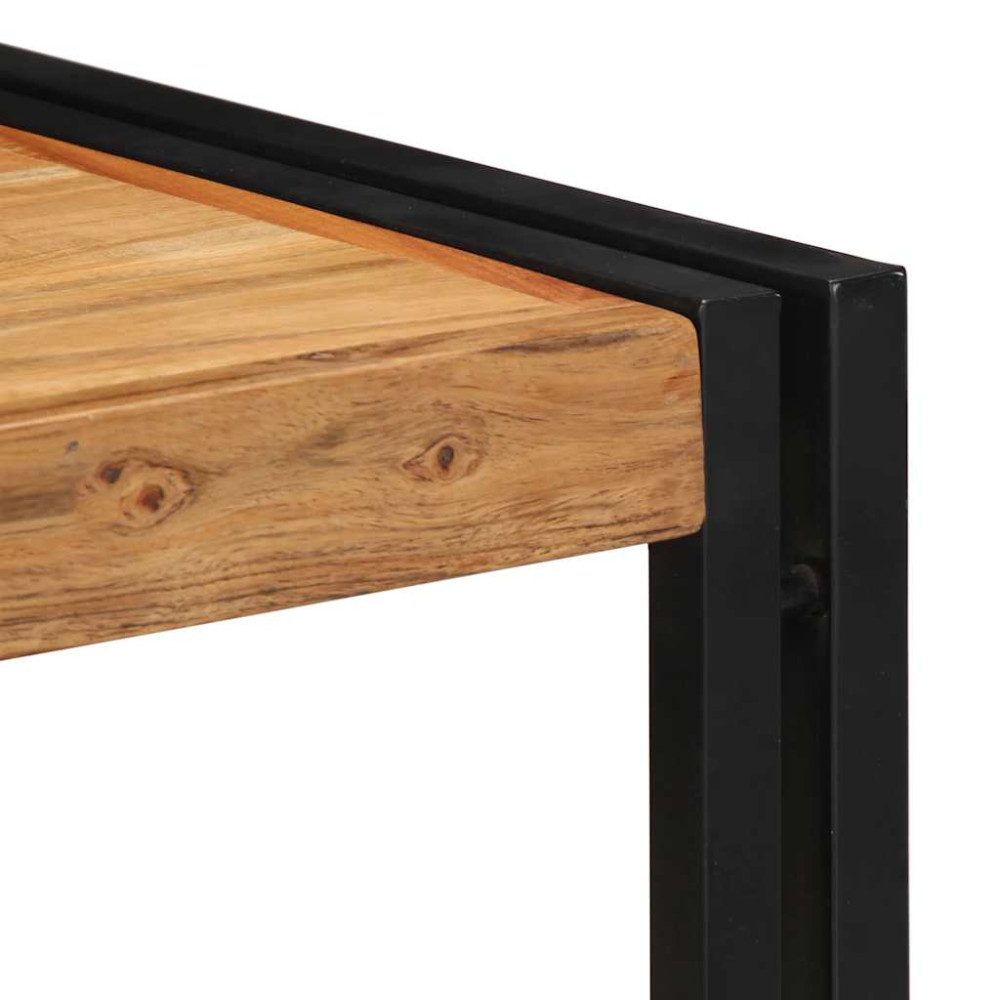 Produktbild för Soffbord 40x40x35 cm massivt trä akacia