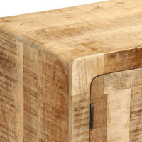 Produktbild för TV-bänk 105x46x32 cm massivt trä grov mango