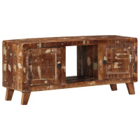 Produktbild för TV-bänk 105x46x32 cm massivt trä återvunnet
