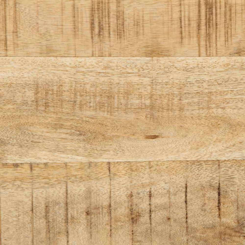Produktbild för Vägghängt TV-skåp 100x32x25 cm massivt trä grov mango