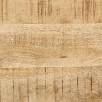 Produktbild för Vägghängt TV-skåp 100x32x25 cm massivt trä grov mango