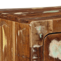 Produktbild för Väggmonterat TV-skåp 100x32x25 cm massivt trä återvunnet