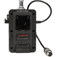 Produktbild för Nanlite V-Mount Battery Grip with 4-Pin XLR Connector