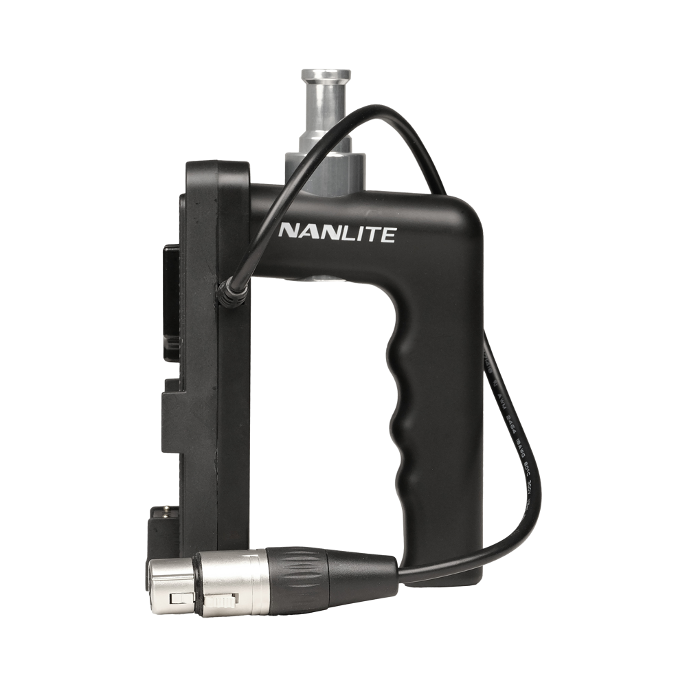 Produktbild för Nanlite V-Mount Battery Grip with 4-Pin XLR Connector