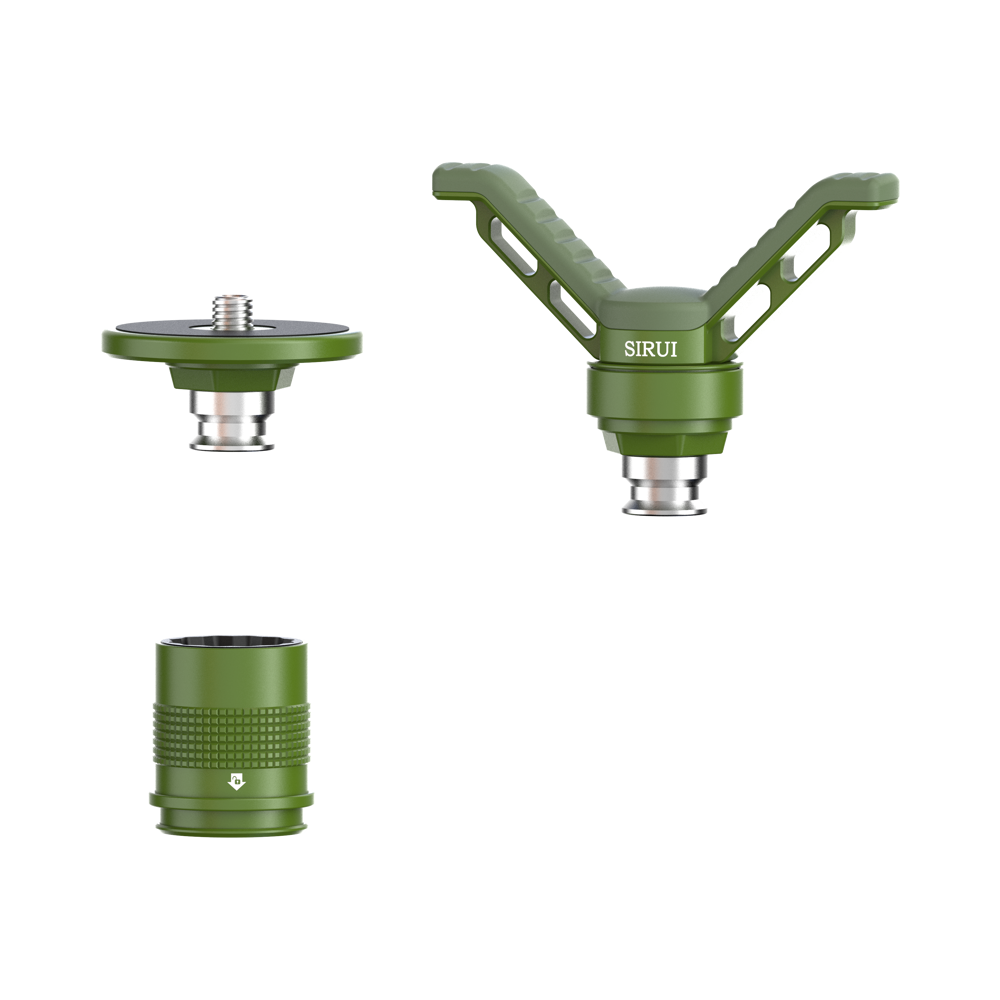Produktbild för Sirui Quick Release Clamp V-Shape Gun / Plate Green