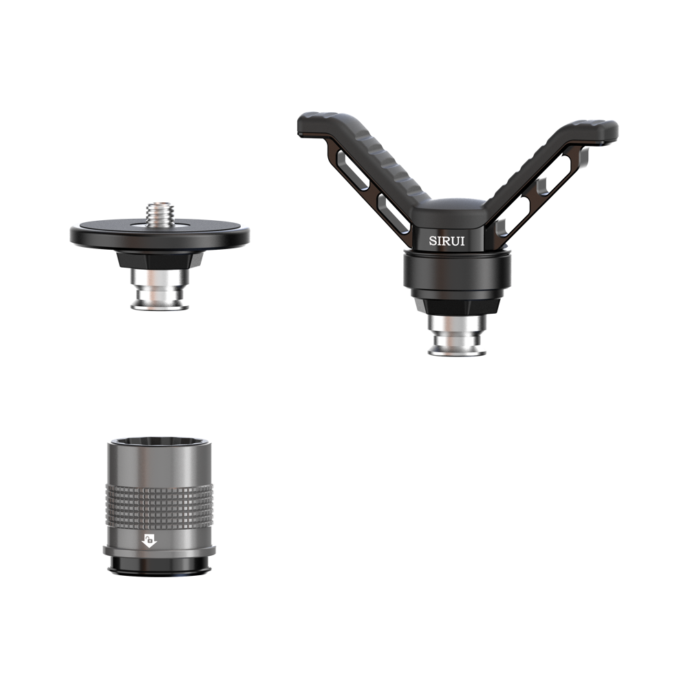 Produktbild för Sirui Quick Release Clamp V-Shape Gun / Plate Black