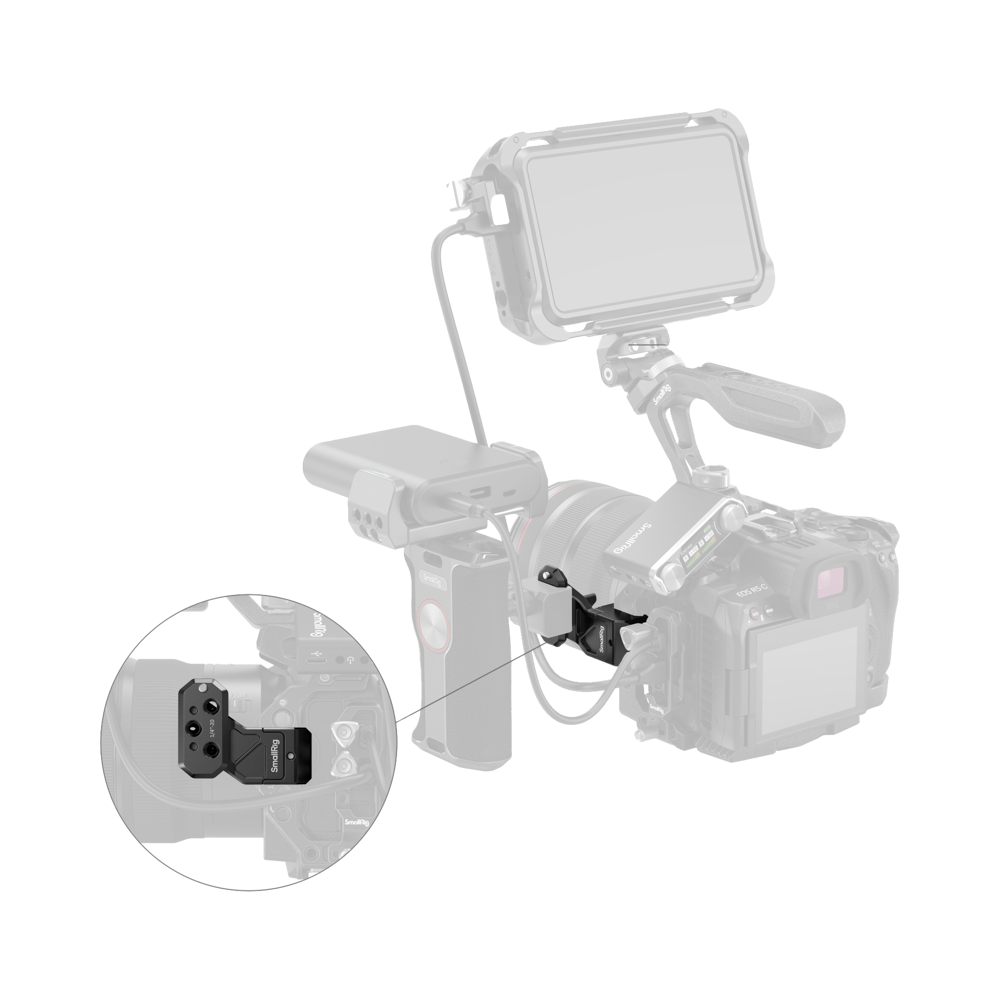 Produktbild för SmallRig 4458 Side Handle Extension Adapter Part with NATO Clamp