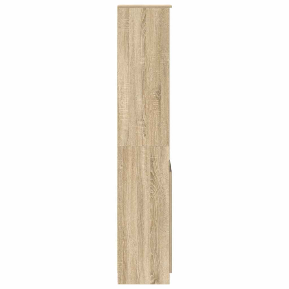 Produktbild för Highboard Sonoma ek 37,5x35x180 cm konstruerat trä
