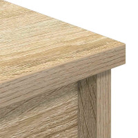Produktbild för Highboard Sonoma ek 37,5x35x180 cm konstruerat trä