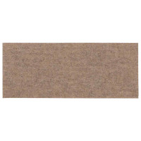 Produktbild för Trappmattor självhäftande 30 st 60x25 cm ljusbruna rektangulära