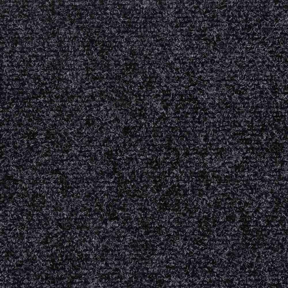 Produktbild för Trappmattor självhäftande 30 st 60x25 cm mörkgrå rektangulära