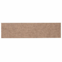Produktbild för Trappmattor självhäftande 30 st 76x20 cm ljusbruna rektangulära