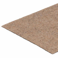 Produktbild för Trappmattor självhäftande 30 st 76x20 cm ljusbruna rektangulära