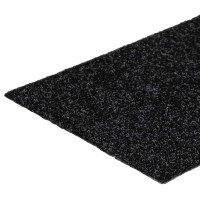 Produktbild för Trappmattor självhäftande 30 st 76x20 cm svarta rektangulära
