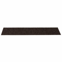 Produktbild för Trappmattor självhäftande 30 st 76x20 cm mörkbruna rektangulära