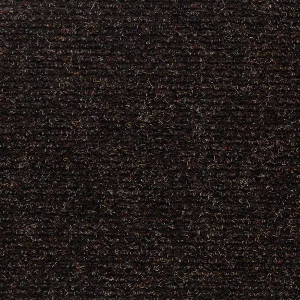 Produktbild för Trappmattor självhäftande 30 st 76x20 cm mörkbruna rektangulära
