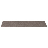 Produktbild för Trappmattor självhäftande 30 st 76x20 cm beige rektangulära