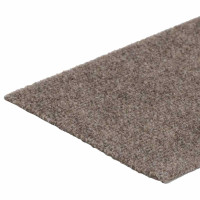 Produktbild för Trappmattor självhäftande 30 st 76x20 cm beige rektangulära