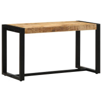Produktbild för Bänk 80x35x45 cm massiv grov trämango