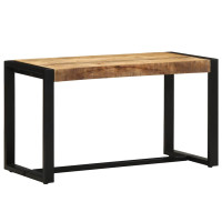 Produktbild för Bänk 80x35x45 cm massiv grov trämango