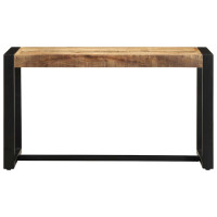 Produktbild för Bänk 80x35x45 cm massiv grov trämango