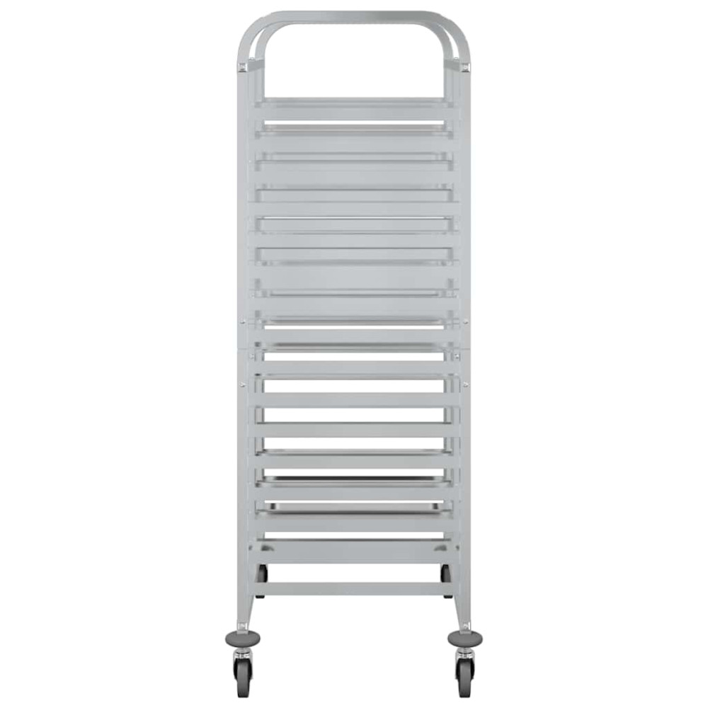 Produktbild för Brickvagn med 32 GN-behållare 75x55x162,5 cm rostfritt stål