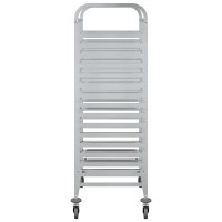 Produktbild för Brickvagn med 32 GN-behållare 75x55x162,5 cm rostfritt stål