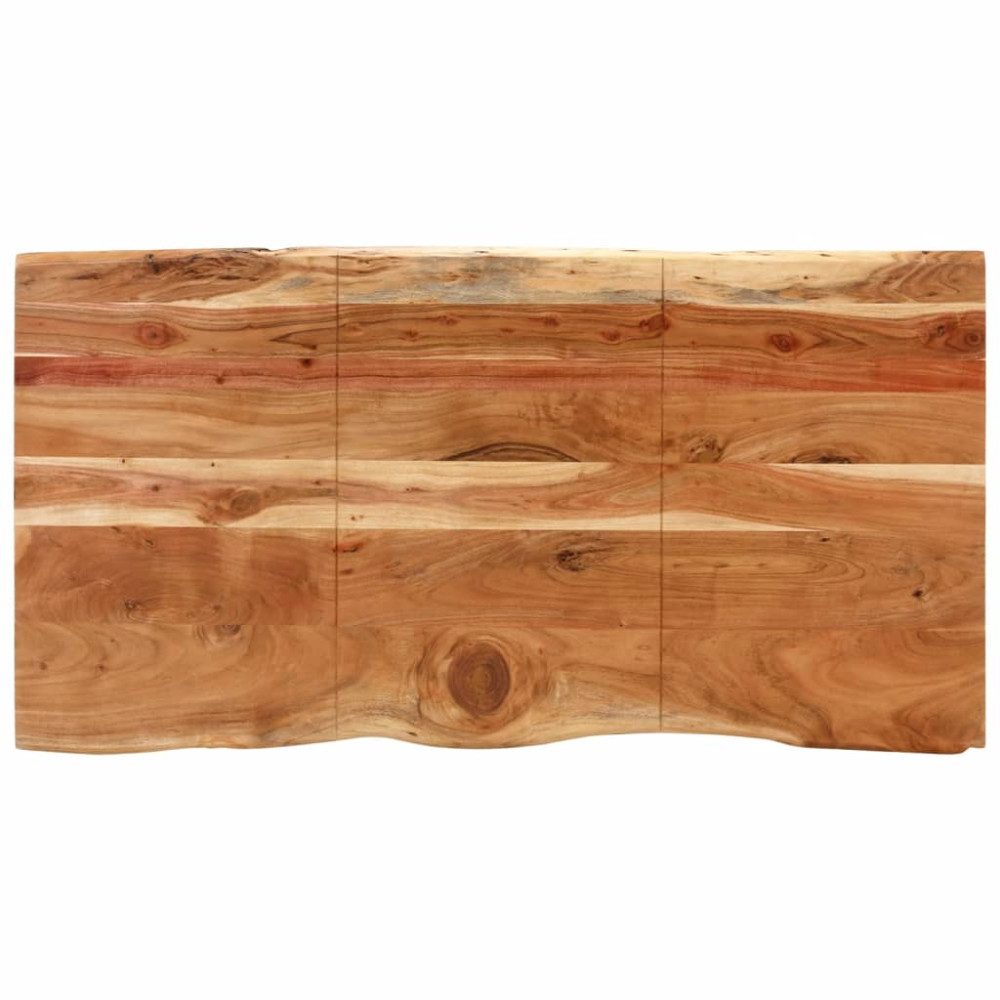 Produktbild för Matbord 154x80x76 cm massivt akaciaträ