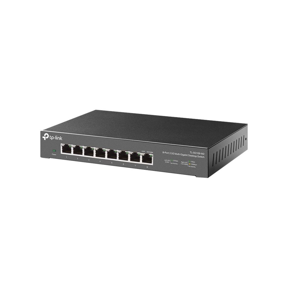 Produktbild för TP-Link TL-SG108-M2 - V1 - switch - 8 portar - ohanterad