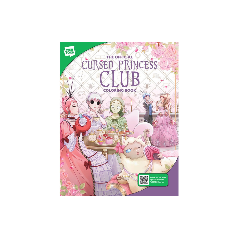 Produktbild för The Official Cursed Princess Club Coloring Book (häftad, eng)