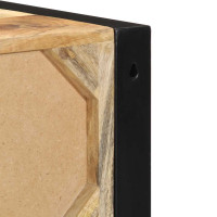 Produktbild för Sängbord 2 st 40x35x40 cm massivt grovt trä mango