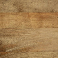 Produktbild för TV-bänk brun 100x33x46 cm massivt trä mango