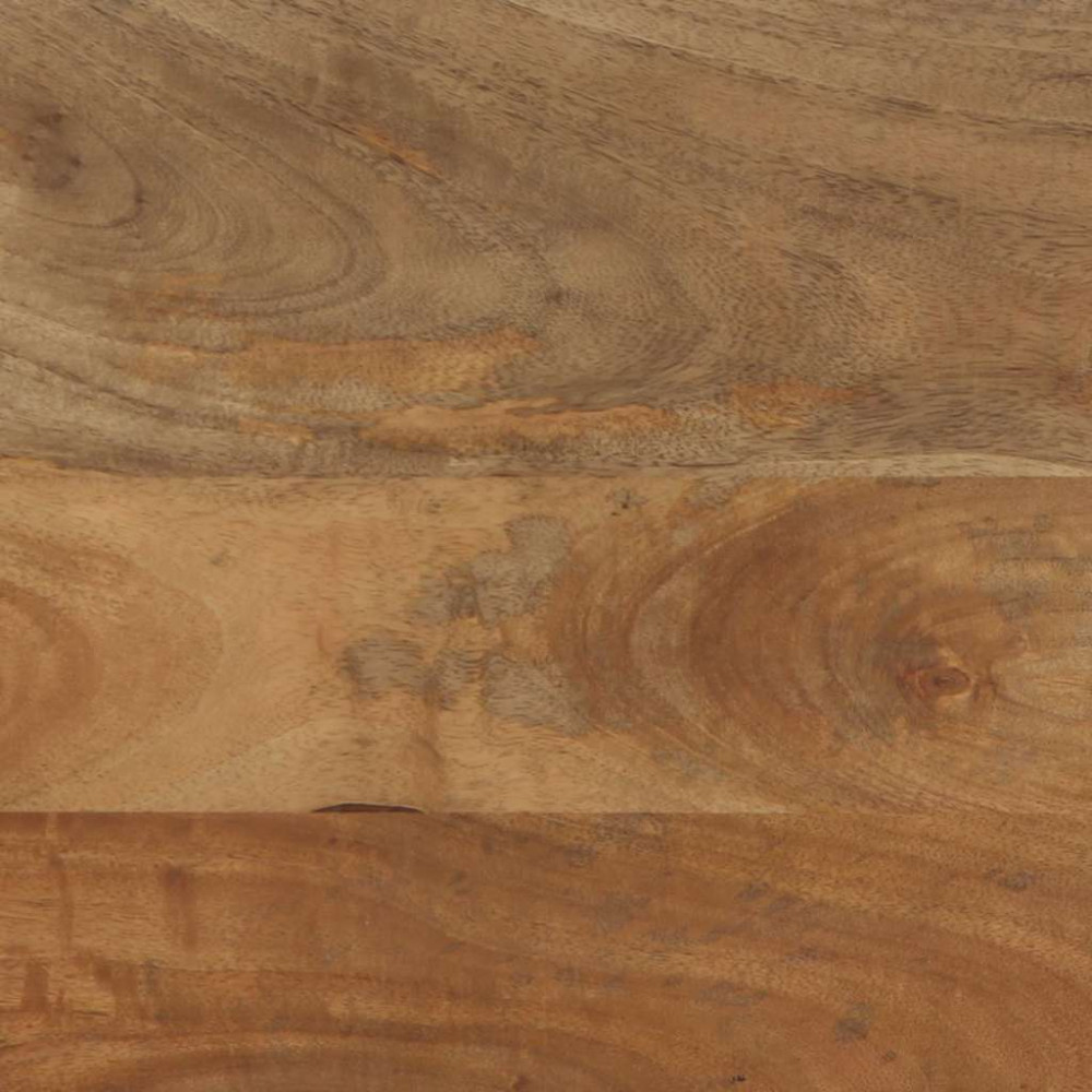 Produktbild för TV-bänk brun 80x33x46 cm mango i massivt trä