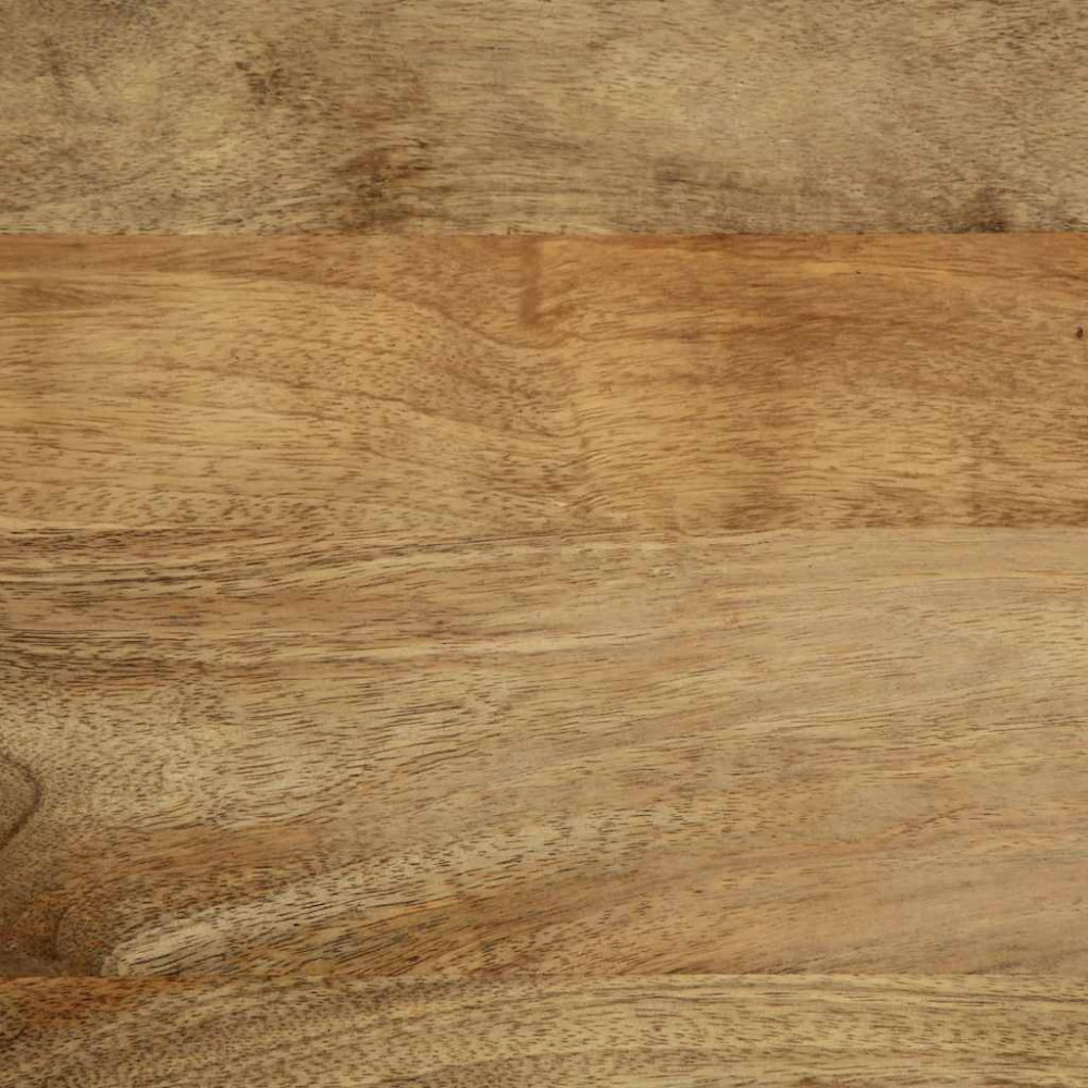 Produktbild för TV-bänk brun 100x33x46 cm massivt trä mango