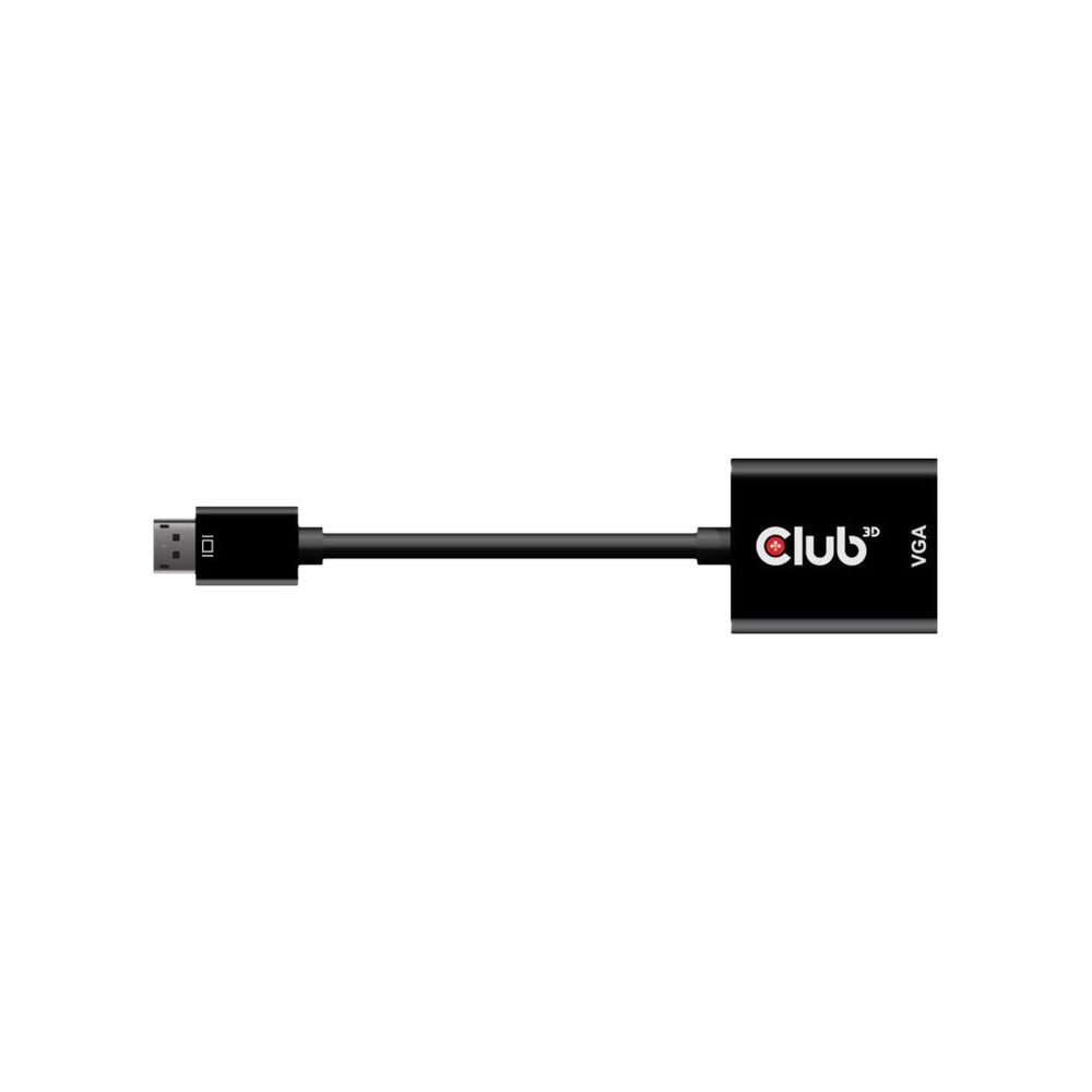 Produktbild för Club 3D - videokort - DisplayPort till HD-15 (VGA) - 22.86 m