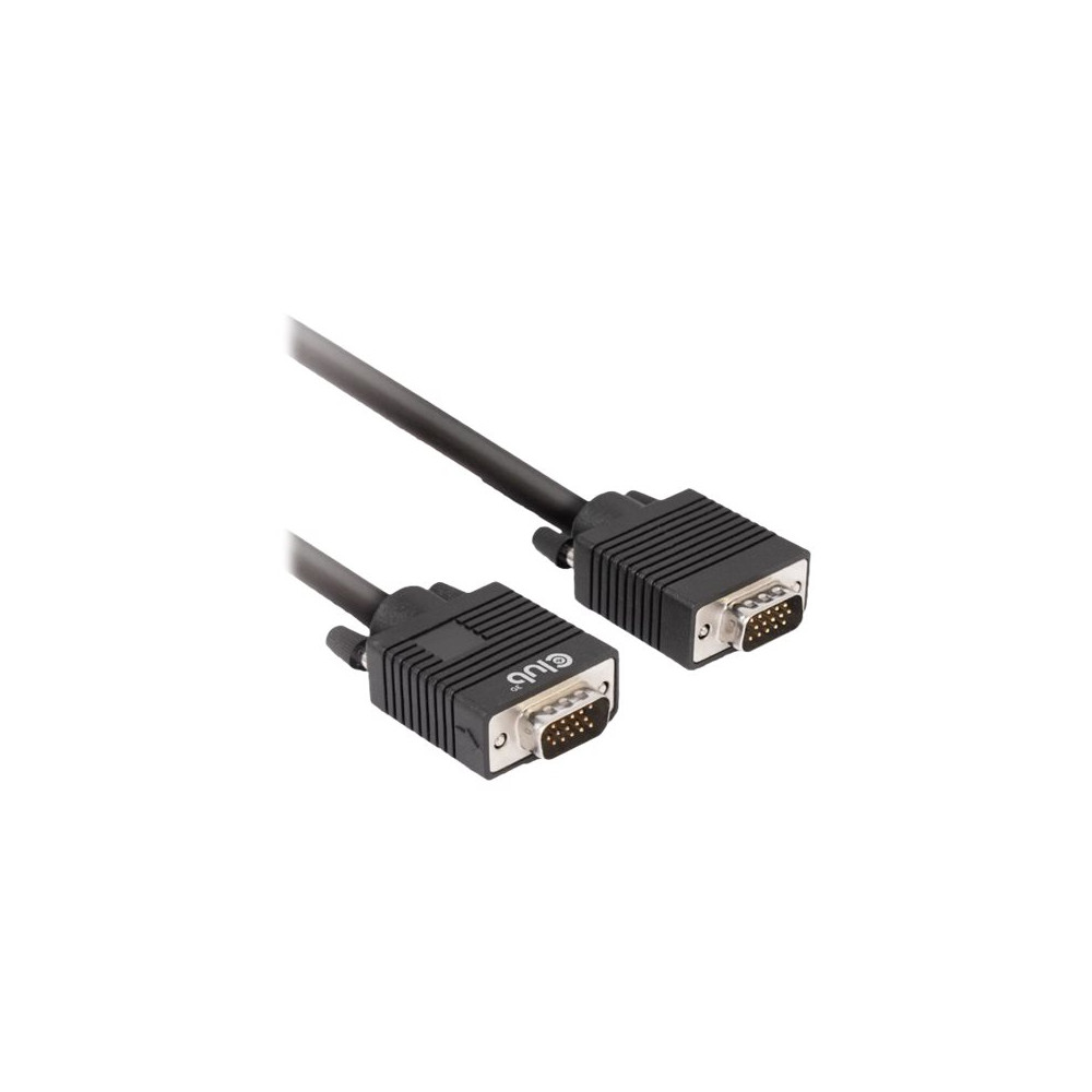 Produktbild för Club 3D - VGA-kabel - HD-15 (VGA) till HD-15 (VGA) - 3 m