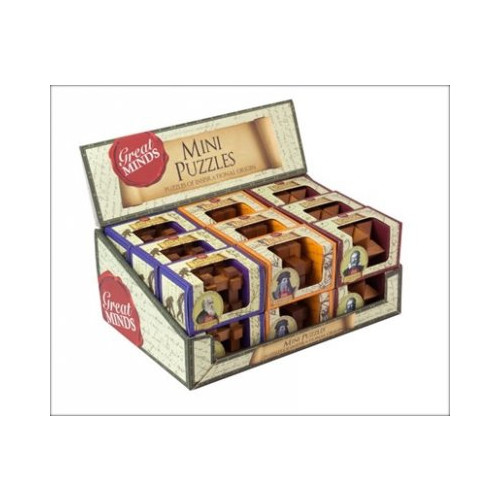 Professor Puzzle Great Minds Mini Metal Display (18)